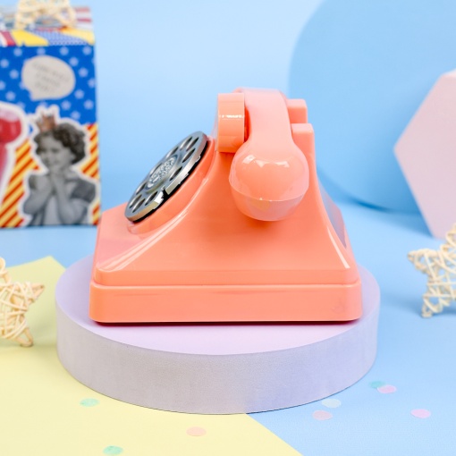 Копилка "Telephone", розовый оптом