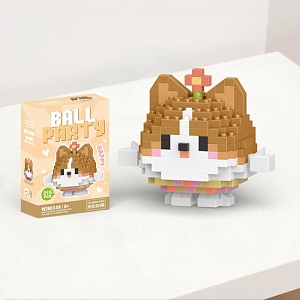 Конструктор "Ball Party" Welsh Corgi №VV2603-08 (215 деталей) [М_08]