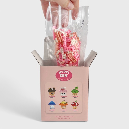 Конструктор "Mushrooms" Гриб-Зайчик №7250 (375 деталей)