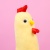 Мягкая игрушка "Курочка" желтый, 60см 