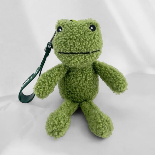 Мягкий брелок "Cute frog" 19 см