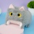 Мягкая игрушка "Котенок" серый, 15 см