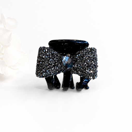Заколка-крабик для волос "Black Diamond"