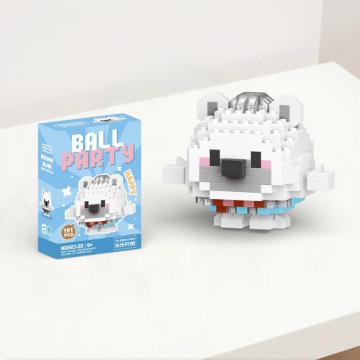 Конструктор "Ball Party" polar bear №VV2603-29 (191 деталь)
