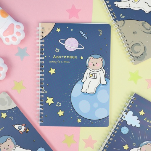 Блокнот "Astronaut" №1438, A5, в ассортименте 1 шт. 