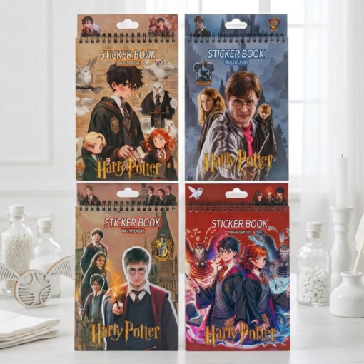 Набор блокнотов "StickerBook" Harry Potter magic collection в ассортименте 4шт