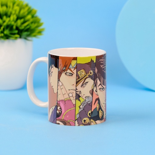 Кружка "Jojo Golden Wind" 300 мл оптом со склада!