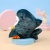 Мягкая игрушка "Котик в акуле" рыжий 23 см