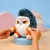 Мягкая игрушка "Котик в акуле" рыжий 23 см