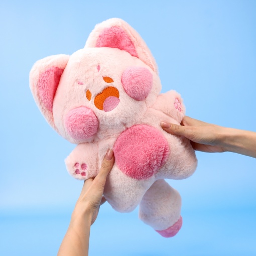 Мягкая игрушка "Котенок Dudu" розовый, 50см