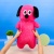 Мягкая игрушка "Собачка" ярко-розовый, 60 см