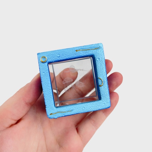 Ночник "Cube" 3D медуза, 6х6х3.5см оптом