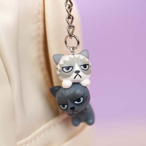 Брелок "Angry cat"