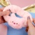 Резинка для волос плюшевая "Cute animals", свинка