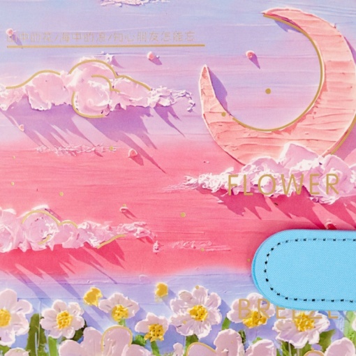 Блокнот "Flower and Sea" 12,8х18см