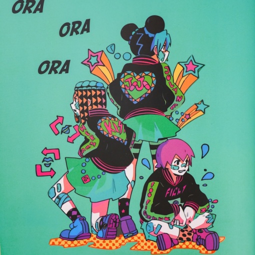 Тетрадь "JoJo" №1, 48 листов