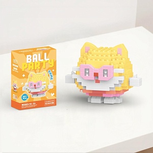 Конструктор "Ball Party" kitty №VV2603-10 (201 деталь) [М_08]