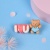 Заколка для волос "I love you bear"