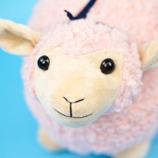Мягкая игрушка "Sheep" розовый, 30 см