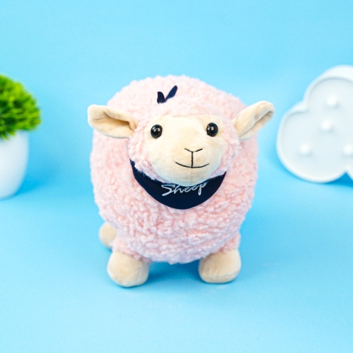Мягкая игрушка "Sheep" розовый, 30 см