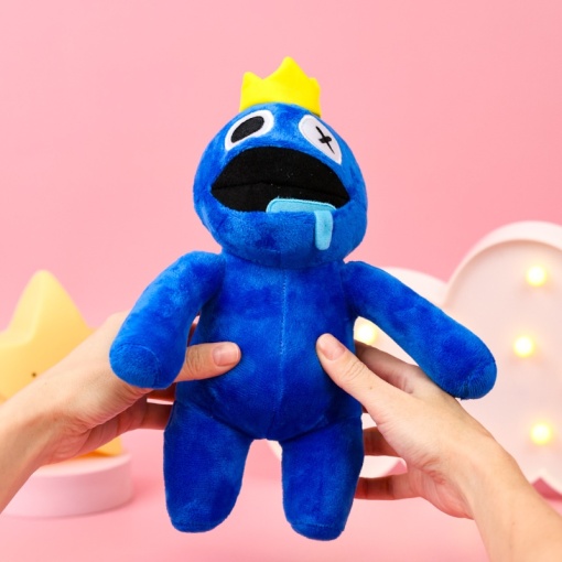 Мягкая игрушка "Радужные друзья" Синий 27см