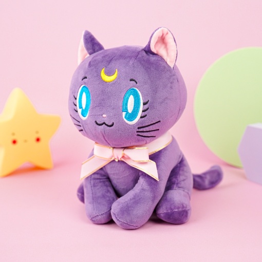 Мягкая игрушка "Sailor Moon лунный кот" 25 см