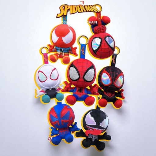 Мягкий брелок Surprise "Spider-Man" chibi, в ассортименте 1шт