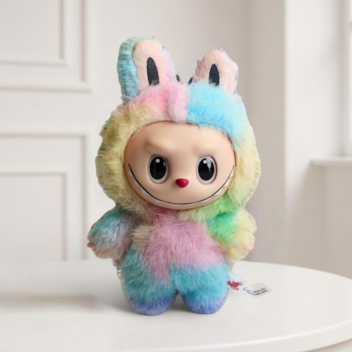 Мягкая игрушка "Labubu Zimomo" цветной, 30см