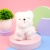 Мягкая игрушка-браслет "Белая кошка" 23см