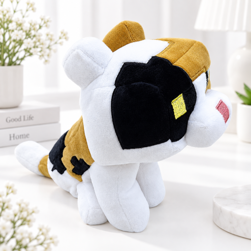 Мягкая игрушка "Майн" Кот, трехцветный 23см