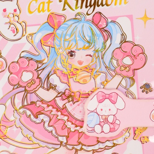 Блокнот "Cat kingdom" А6, №6287, в ассортименте, 1 шт.