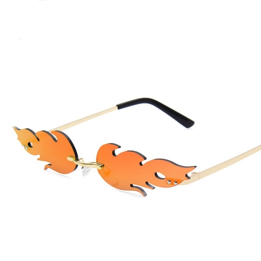 Солнцезащитные очки "Огонь" orange