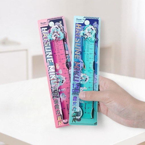 Линейка "Hatsune Miku" №999203, 15см