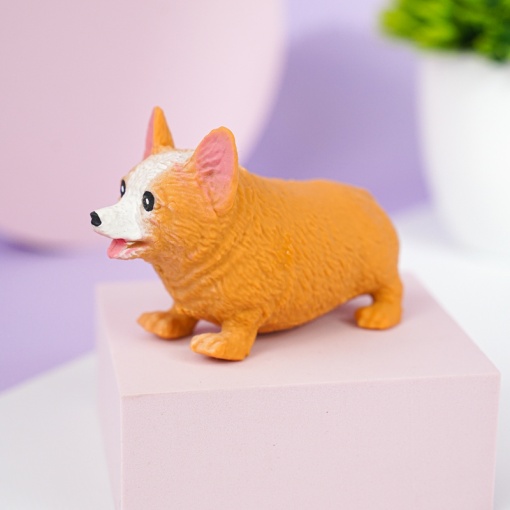 Игрушка-антистресс тянучка "Корги" 