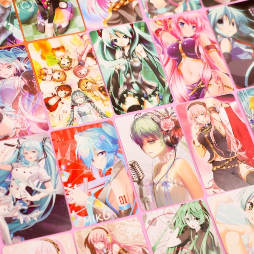 Набор картонных карточек "Hatsune Miku" №2, 30шт.