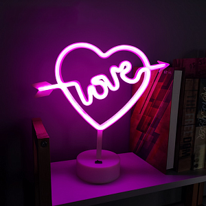 Ночник "Love" Сердце 29х10х28,5см оптом