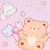 Зеркальце карманное "Bear&Bunny" 829CP, в ассортименте