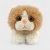 Мягкая игрушка "Lazy Cat" коричнево-белый, 25см