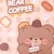 Зеркало настольное "Bear coffee" 21*15*19см
