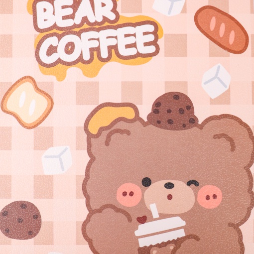 Зеркало настольное "Bear coffee" 21*15*19см