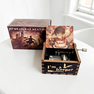 Музыкальная шкатулка "Harry Potter" wizard’s birthday (цвет.кор)