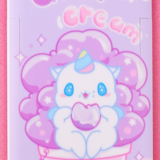 Брелок-чехол для карты "Unicorn", grape creum
