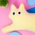 Мягкая игрушка-подушка "Кошечка Мяу" желтый, 100 см