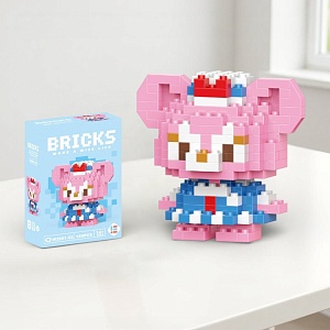 Конструктор "Briks" Rose Bear №2601-02 (189-211 дет.)