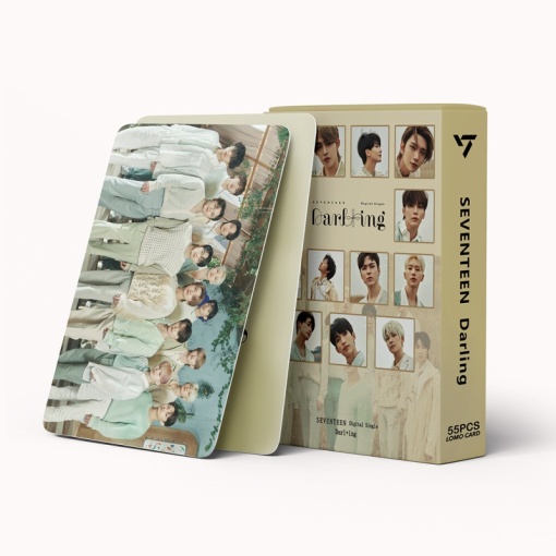 Набор картонных карточек "Seventeen" №2, 55шт.
