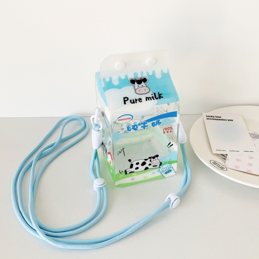 Сумка "Milk bag" коровка, голубой