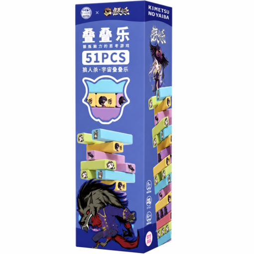 Настольная игра "Jenga" Оборотень (51шт)