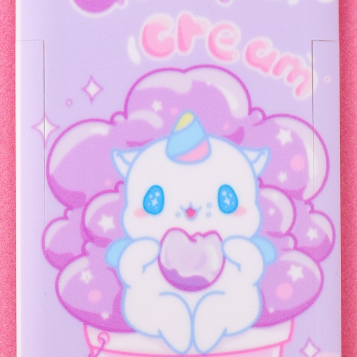 Брелок-чехол для карты "Unicorn", grape creum
