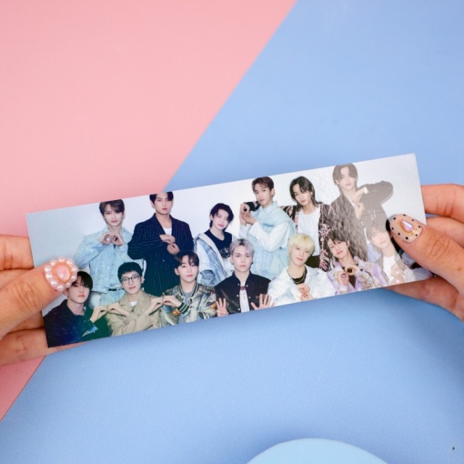 Закладка "K-POP" Seventeen 20х6,7см.