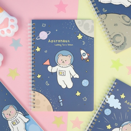 Блокнот "Astronaut" №1438, A5, в ассортименте 1 шт. 